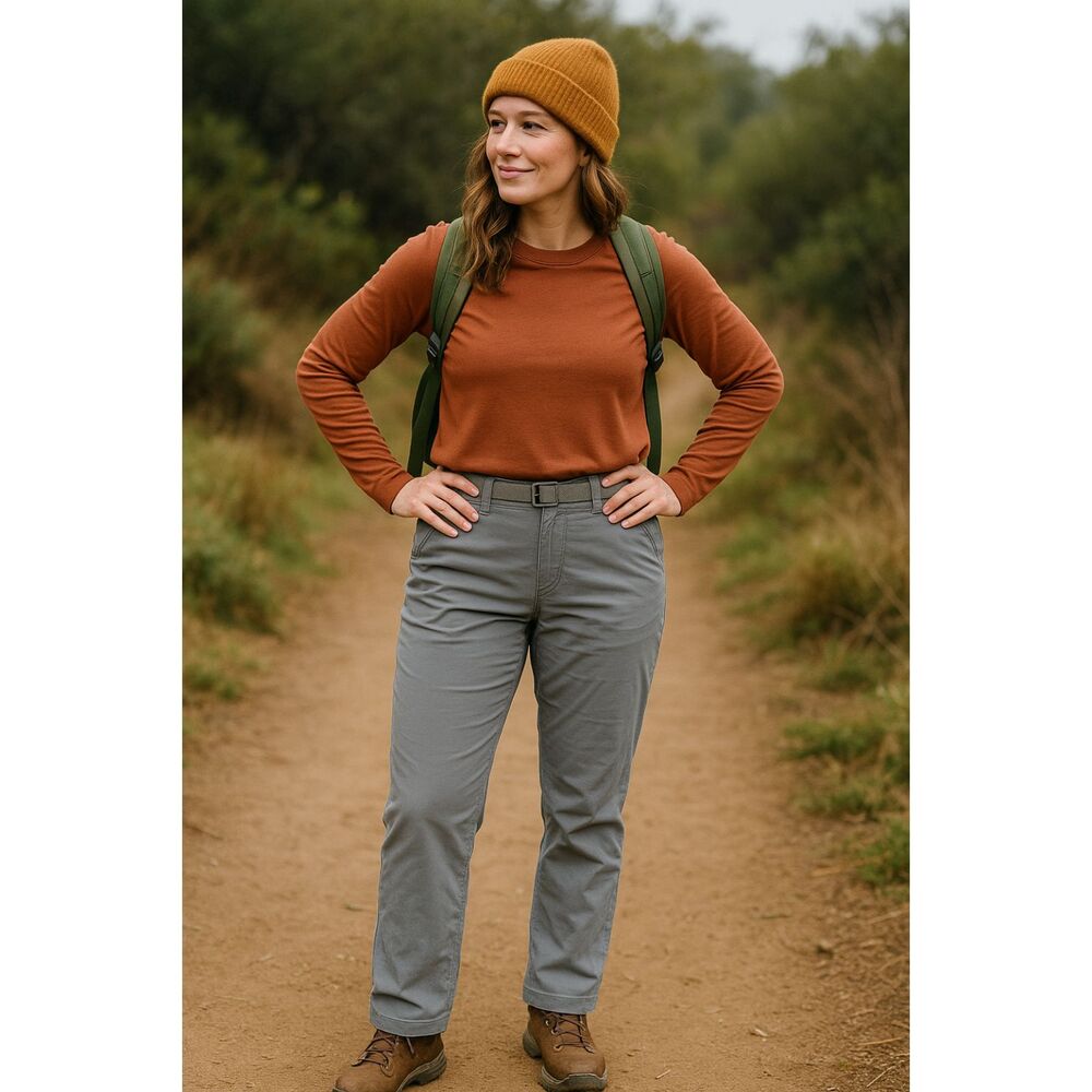 Prana Women's Gray Boot Cut Flare Pants